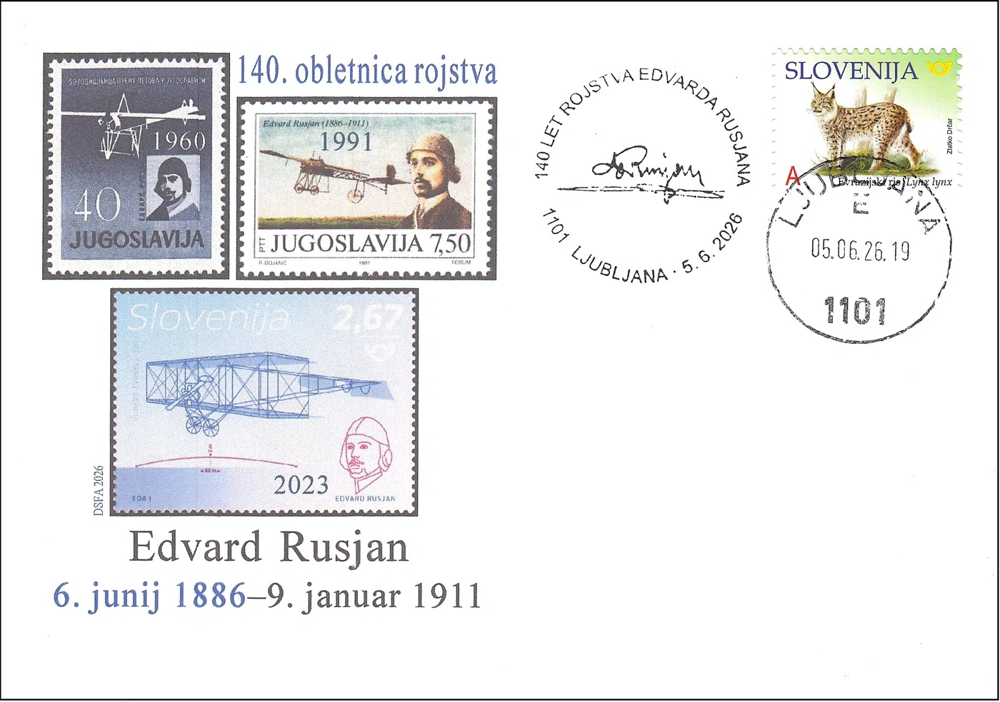 140 LET ROJSTVA EDVARDA RUSJANA